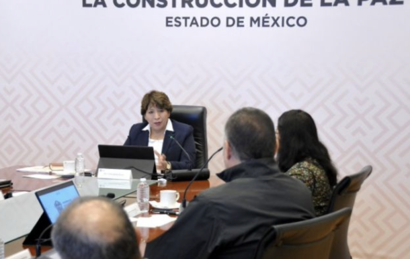 Reitera Delfina Gómez acciones coordinadas para combatir inseguridad en EDOMEX