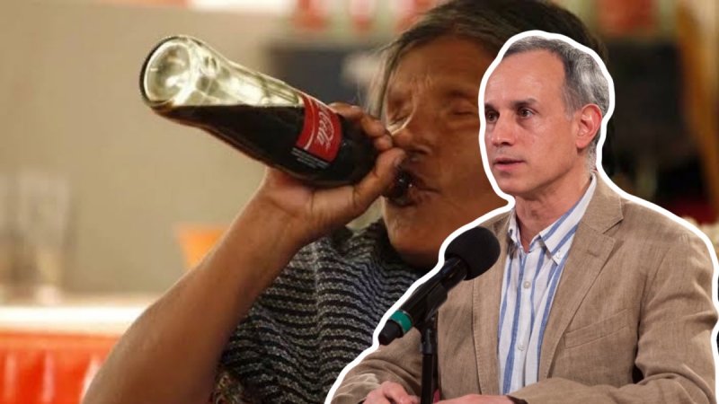 “Los refrescos son veneno embotellado”, dice Gatell en Chiapas donde se toma más Coca Cola