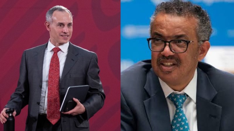 Ghebreyesus, director de la OMS, le da la BIENVENIDA a López-Gatell