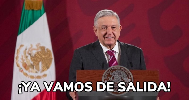 “Ya vamos de salida”, asegura AMLO sobre CONFINAMIENTO por Covid-19