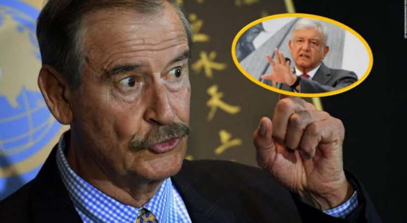 Vicente Fox le reclama a AMLO por darle protección a Evo Morales y no a él 