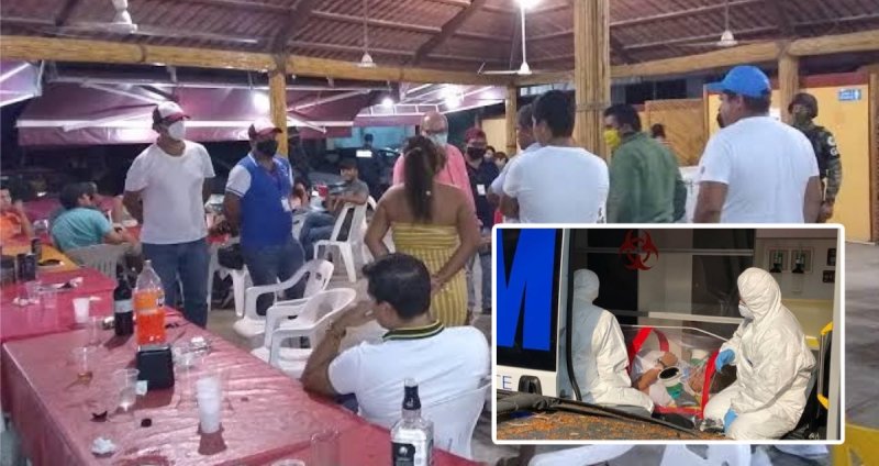 A pesar de que el contagio está FUERA de CONTROL, en ACAPULCO continúan las FIESTAS