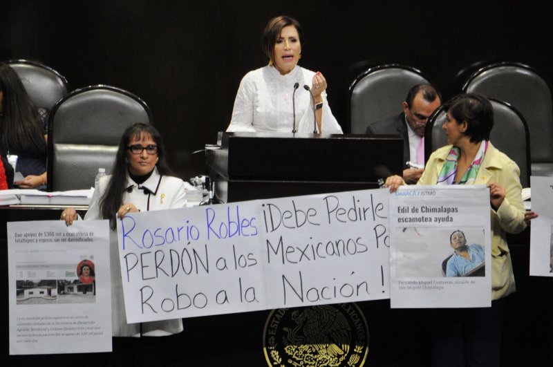 Rosario Robles pide a diputados desechar juicio político en su contray