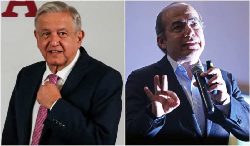 Calderón exige a AMLO sacar del país al Comandante Verde...¡hipócrita! 