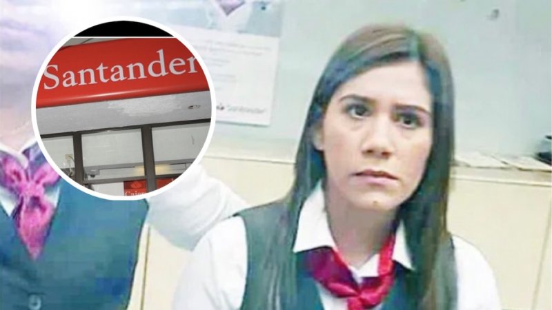 Cajera de Santander demanda a cuentahabiente que subió video difamándola. 