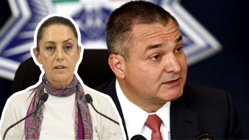 Sheinbaum va con todo contra corrupción de García Luna en gobierno de Manceray