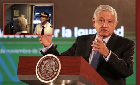 Aclara AMLO que él no pidió se llamara a rendir cuentas a piloto de Aeroméxico