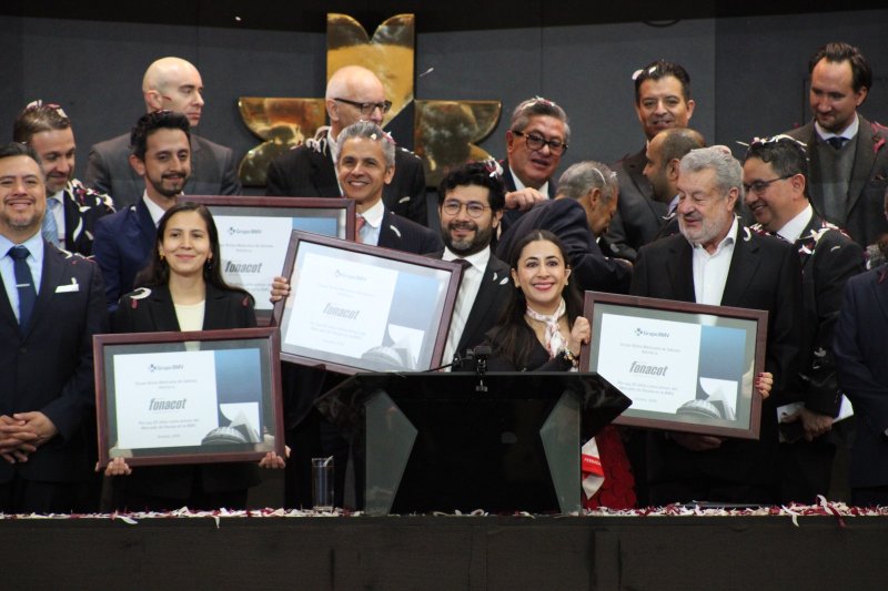 Fonacot cumple 20 años en el mercado bursátil y supera los 100 mil mdp en financiamiento