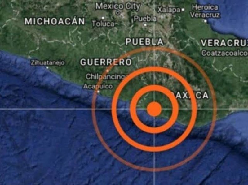 #ÚltimoMinuto: Se registra SISMO en Puerto Escondido, Oaxaca 