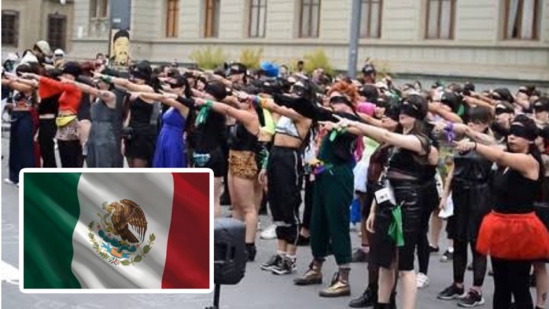 Feministas reproducirán el performance chileno “Un Violador en tu Camino” en el Zócalo. 
