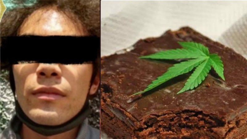 Detienen en el Metro a joven que vendía brownies con marihuana por redes sociales 