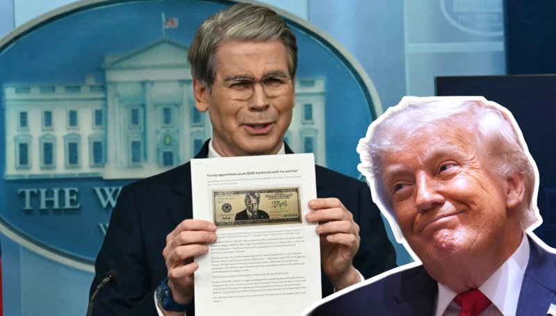 EU avanza en iniciativa para crear un billete de 250 dólares con el rostro de Donald Trump