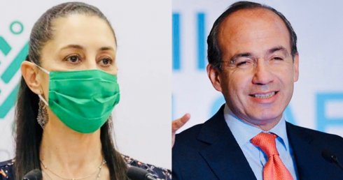 Sheinbaum le da su MERECIDO a Calderón y lo deja en ridículo tras criticar Águila Juarista del Zócal