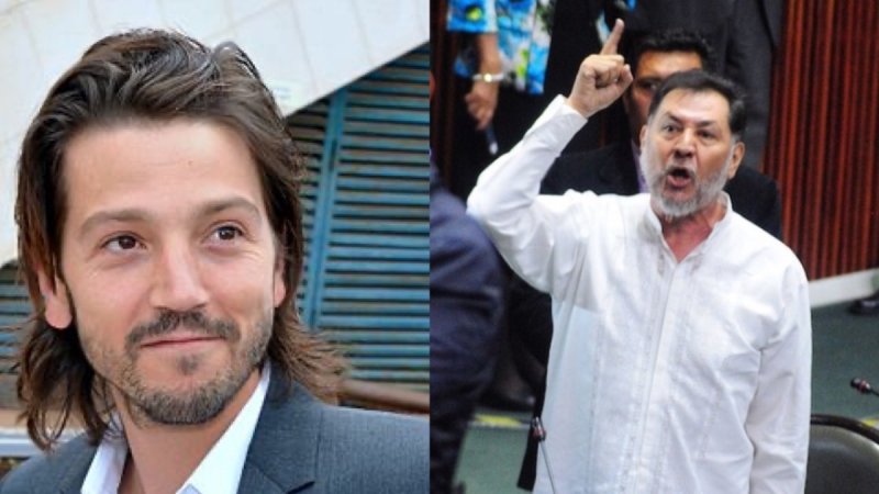 Noroña le tunde con todo a Diego Luna luego de quejarse por Culiacán, “¡oportunista!”