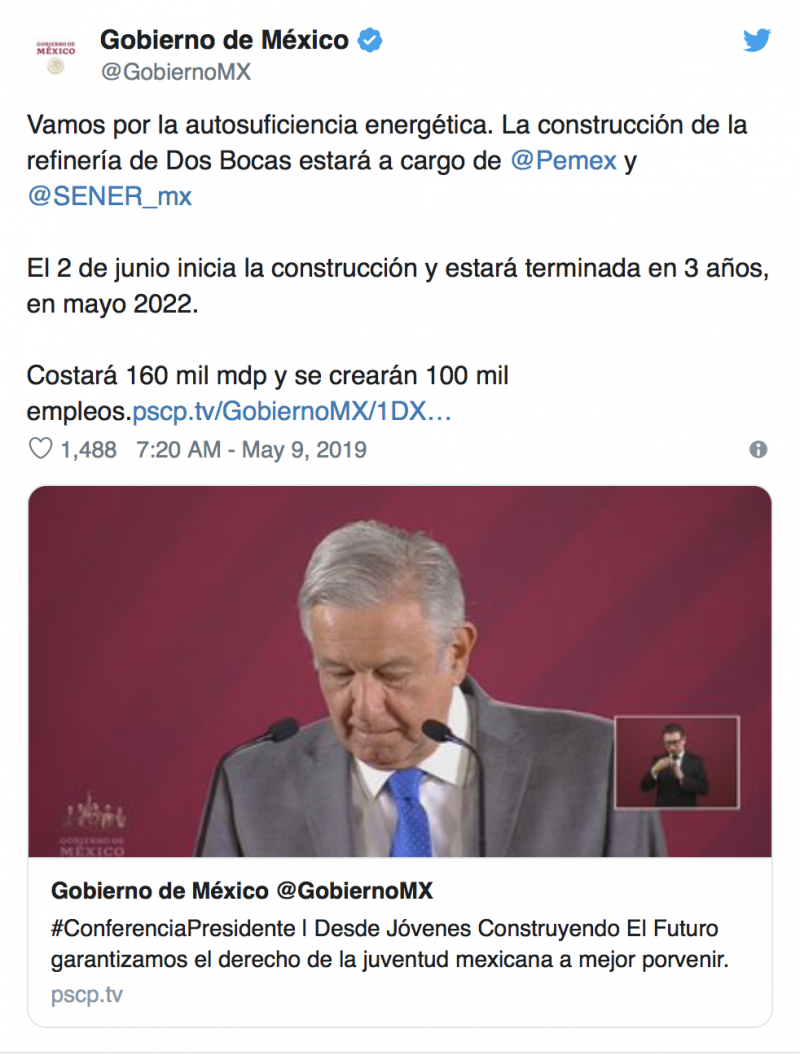 ¿No que no se podía? Con AMLO PEMEX pasó de estar moribundo, a ser ...