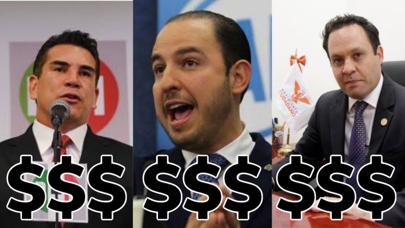 Partidos políticos se REPARTEN más de 5 mil millones de pesos para 2021y