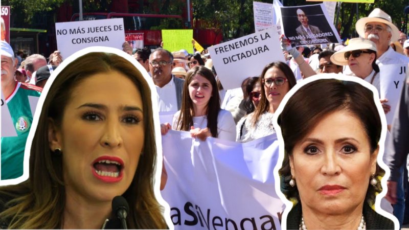 Hija de Rosario Robles asiste a la #MarchaFifí para pedir la liberación de su madre “inocente”