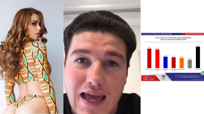 Samuel García se desploma en las encuestas y hasta Yanet García le tunde por “machista”