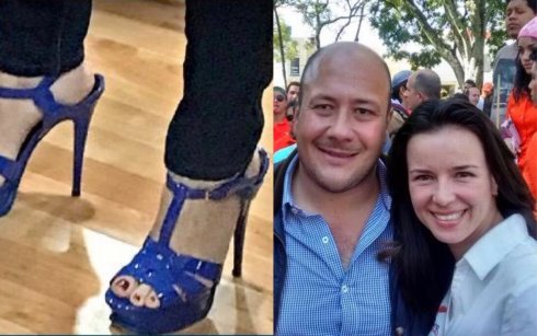 Diputada fifí usa zapatos de 20 mil pesos; genera indignación en redes sociales. 