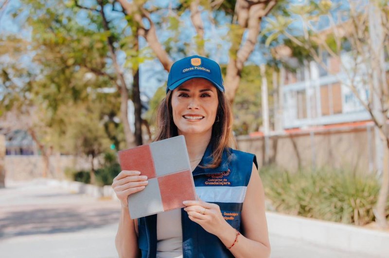 Supervisa Vero Delgadillo obras del corredor Chapultepec