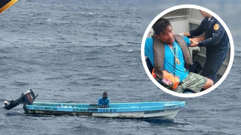 Pescador sobrevive 8 días tras naufragar en Huatulco, Oaxaca 