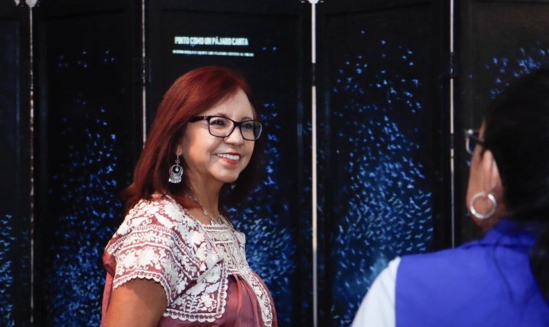 Leticia Ramírez destaca riqueza cultural de Tlaxcala durante gira presidencial