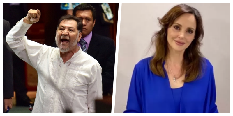 Noroña llama “oportunista, desleal y TRAIDORA” a Lilly Téllez por irse al PAN