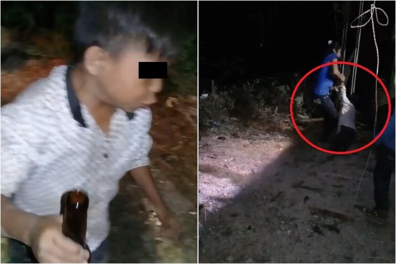 Redes se encienden de indignación por video de niño borracho en Guerrero