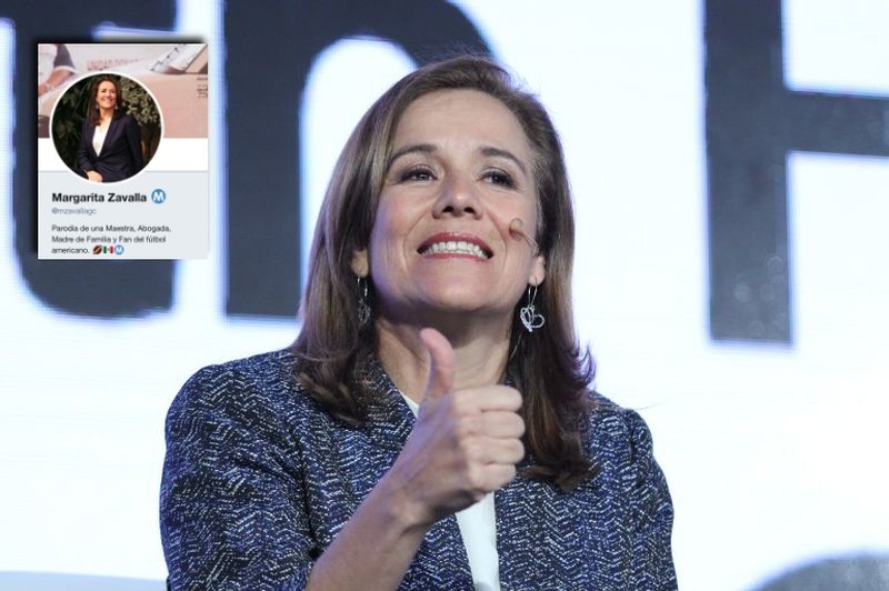 Margarita Zavala hace berrinche con cuenta de twitter 