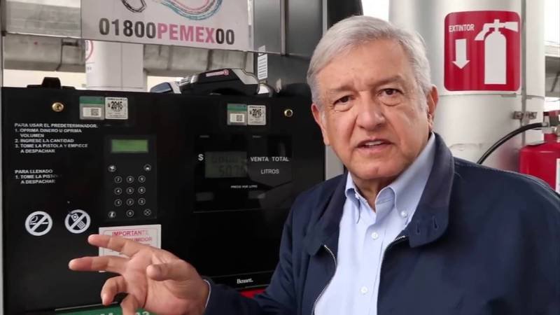 Advierte AMLO que el próximo lunes exhibirá a gasolineros 