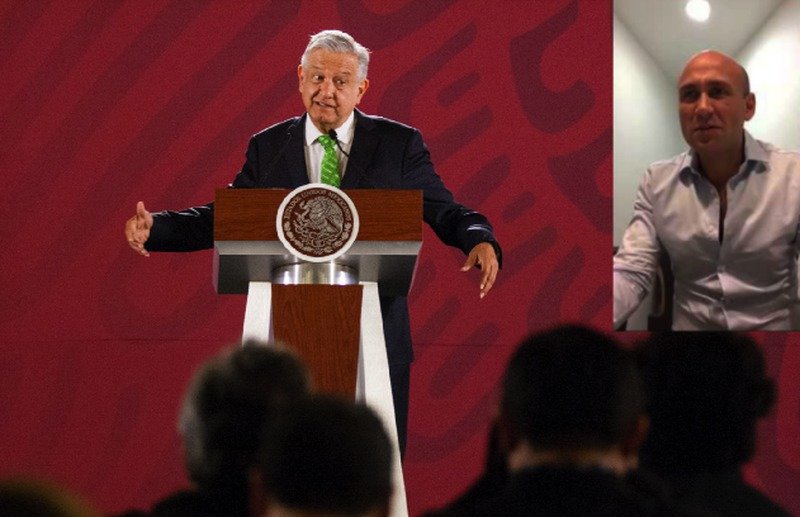 AMLO amenazó a los periodistas y no se lo voy a permitir: hijo de Ferriz de Con