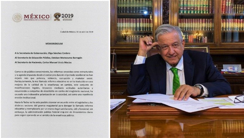 Dejen de llorar, si el memorándum es ilegal, denuncien: AMLO