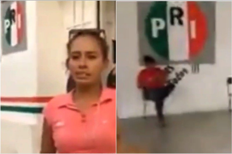 Toman oficinas del PRI por afiliarlos con engaños y no pagarles mil pesos (VIDEO)
