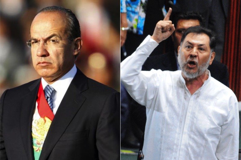 Así se burló Noroña del alcoholismo de Felipe Calderón