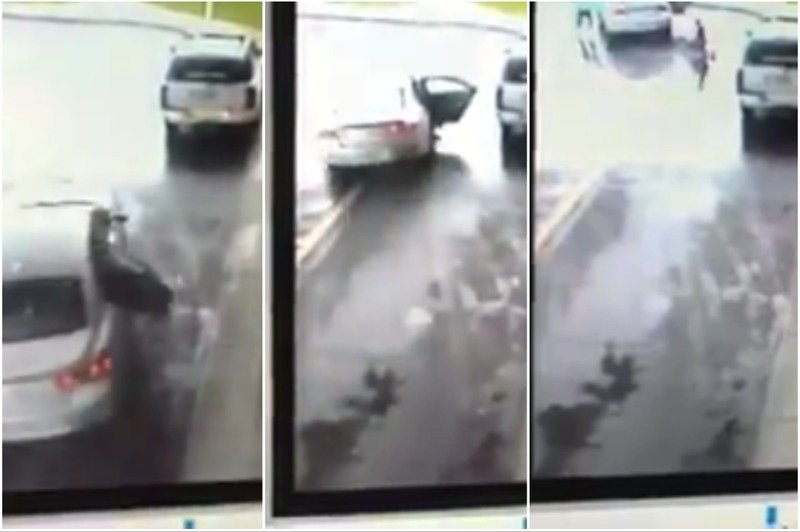 #Héroe: Niño rescata a su hermanita de ser secuestrada (VIDEO)y