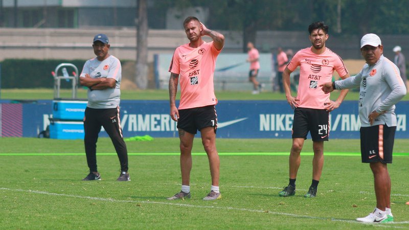 El América entrena con dolor de cabeza, ardor en los ojos y tos por contaminación en la CdMx