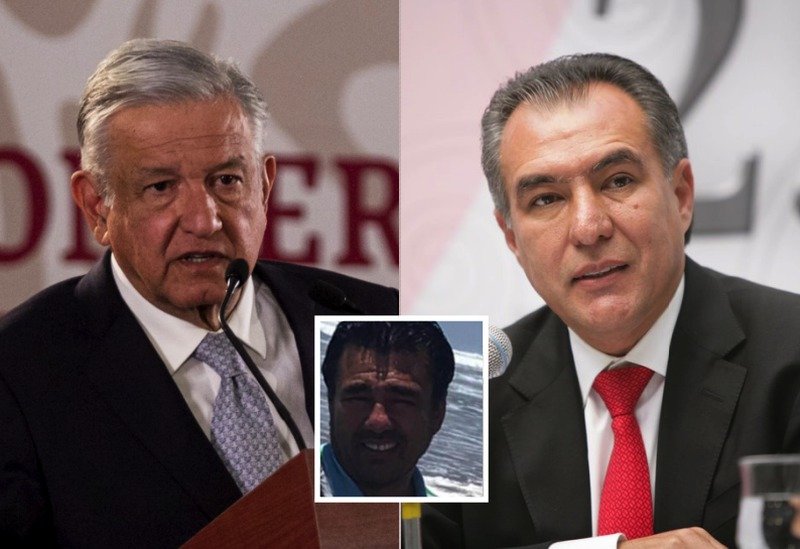 AMLO envía condolencias a Marco Adame por la pérdida de su hermano