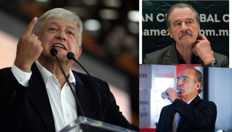 PEMEX se endeudo y se fue por el caño gracias a Fox y a Calderón, asegura AMLO.