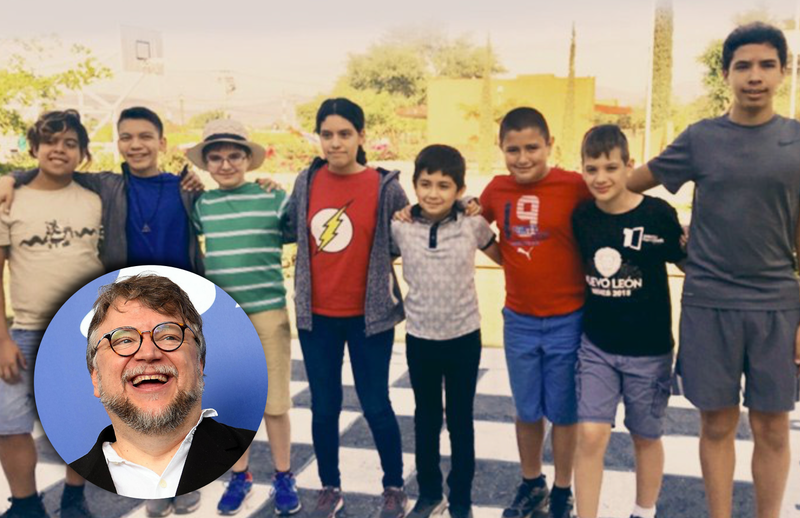 Guillermo del Toro le paga avión a 12 niños mexicanos para que puedan ir a Olimpiada de Matemáticas.
