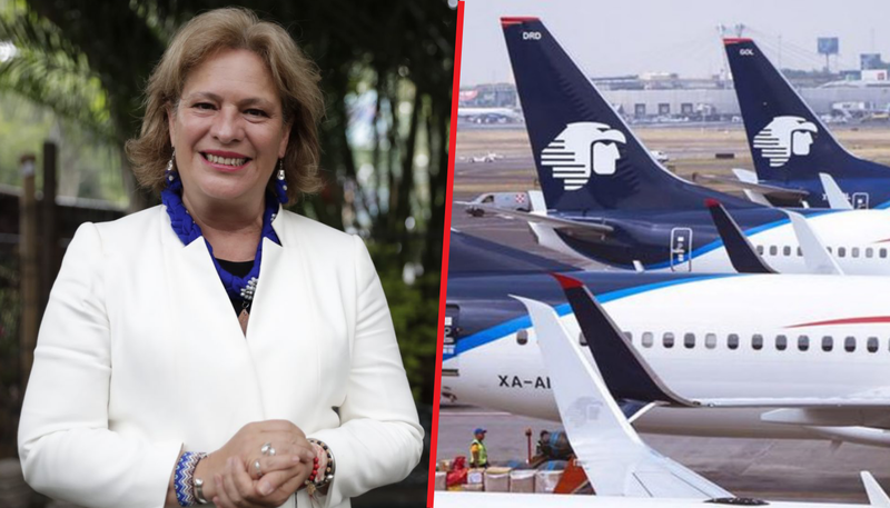 SCT sancionará a Aeroméxico por haber esperado a ex Secretaria de SEMARNAT.