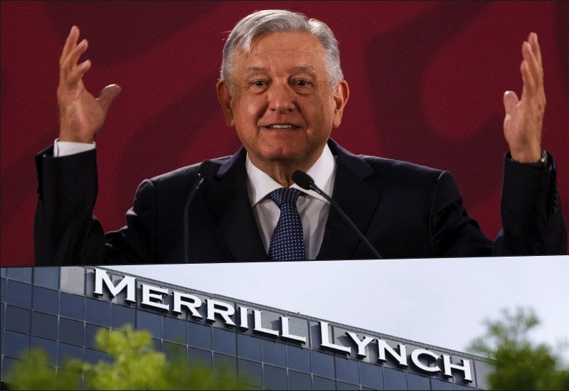 AMLO se reunió con grupo de banqueros de la firma Merry Linch