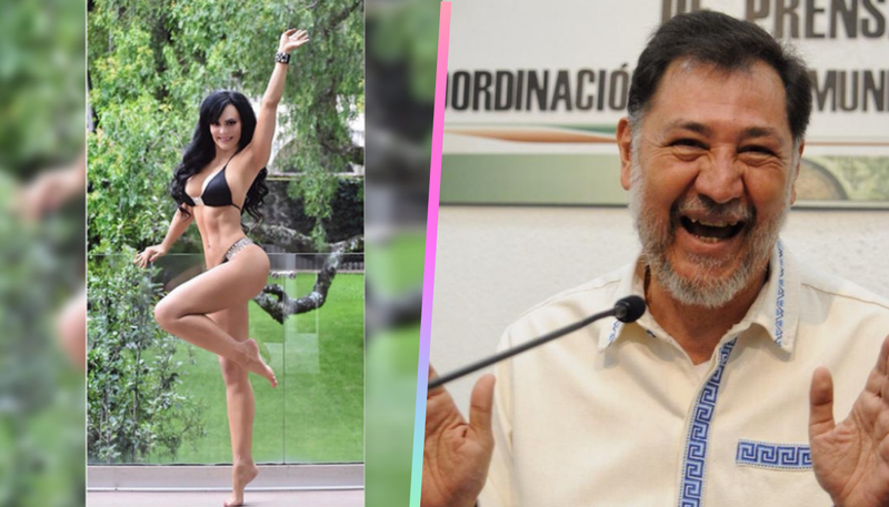 Fernandez de Noroña despotrica en contra de Maribel Guardia por 