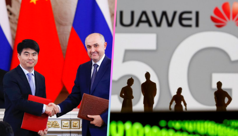 Huawei se alía con Rusia para desarrollar tecnología 5G.