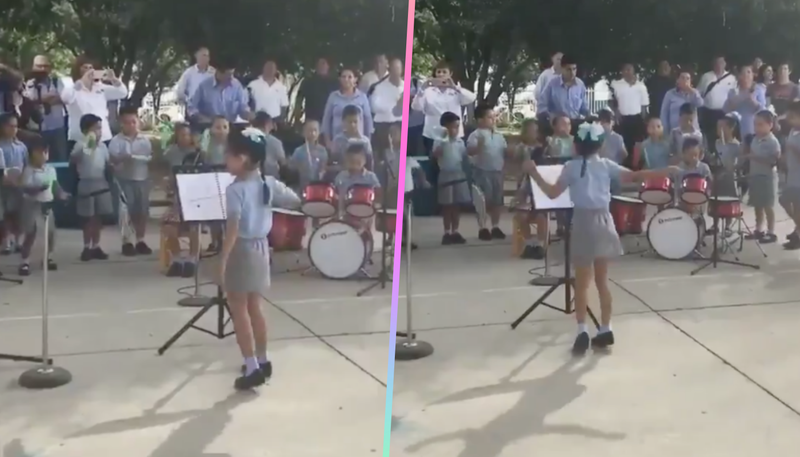 (VIDEO) Orquesta de Jardín de Niños contagia de alegría a todos y se vuelve viral en redes.