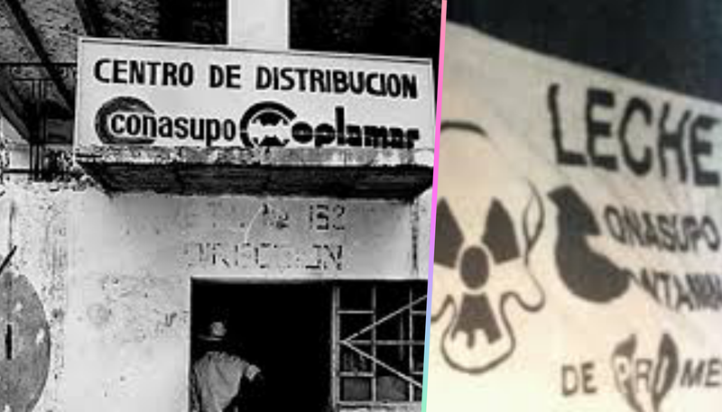 De esta manera Salinas repartió leche radioactiva a las familias más necesitadas en México.