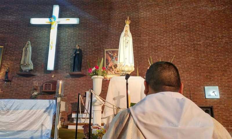 Captan a Virgen llorar “por violencia en Sonora”, dicen
