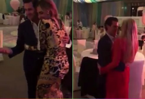 Como si no debiera nada, captan EPN bailando cumbias con Tania Ruiz.