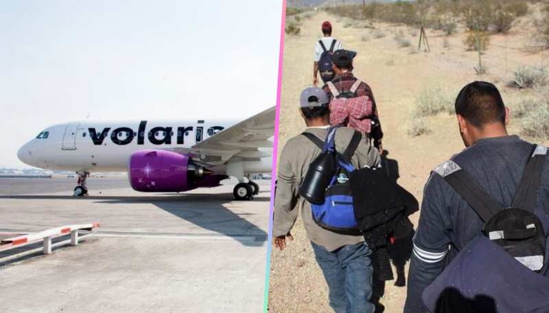Volaris ofrece vuelos a 1 dólar para migrantes centroamericanos. 