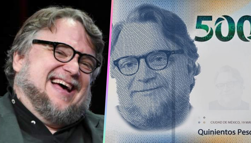 Por su corazón noble y desinteresado, usuarios aclaman a Guillermo Del Toro en billete de 500 pesos.