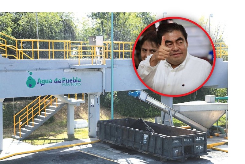 Barbosa a pasos agigantados para recuperar el agua privatizada por Moreno Valle en Puebla. 